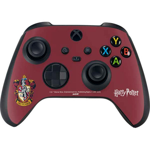Wizarding World Harry Potter Gryffindor House Crest Xbox Series X Controller Skin