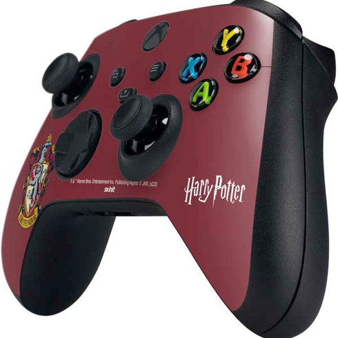 Wizarding World Harry Potter Gryffindor House Crest Xbox Series X Controller Skin