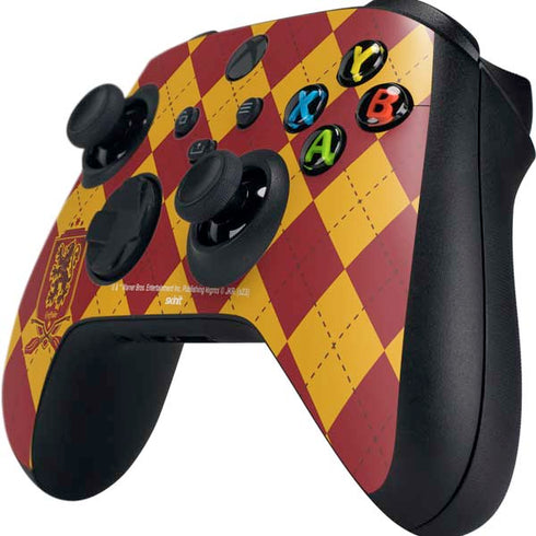 Wizarding Worlds Harry Potter Gryffindor Huse Crest Xbox Series X Controller Skin