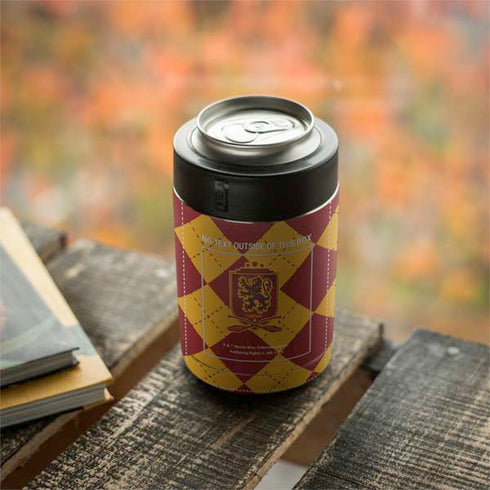Wizarding Worlds Harry Potter Gryffindor Huse Crest Yeti Colster Can Insulator Skin
