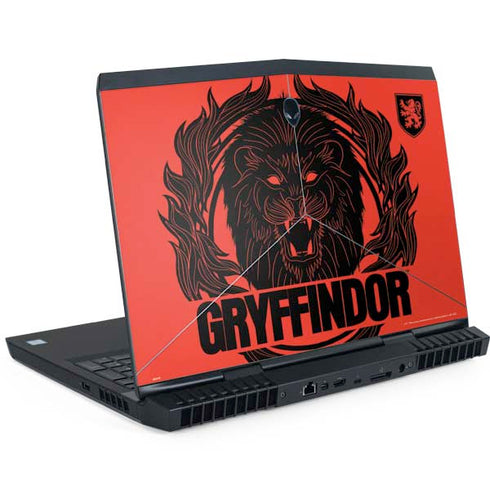 Wizarding Worlds Harry Potter Gryffindor Illustration Dell Alienware Skin