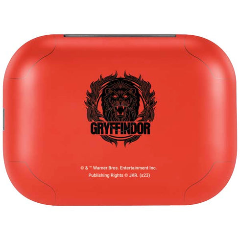 Wizarding Worlds Harry Potter Gryffindor Illustration Amazon Echo Buds Skin