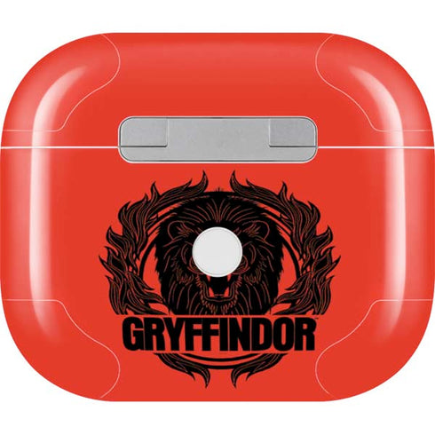 Wizarding Worlds Harry Potter Gryffindor Illustration Apple AirPods (3rd Gen 2021) Skin