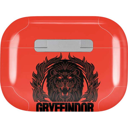 Wizarding Worlds Harry Potter Gryffindor Illustration Apple AirPods Pro Skin