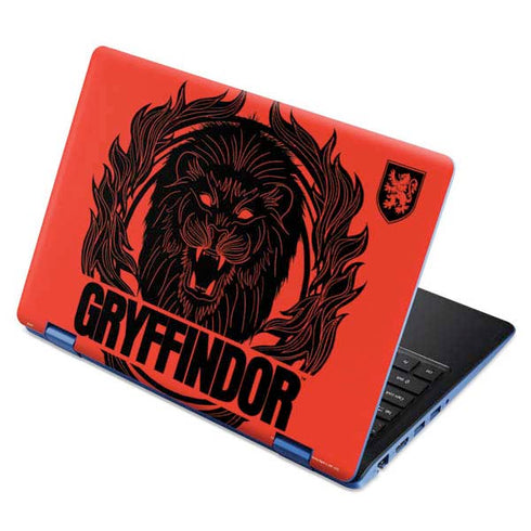 Wizarding Worlds Harry Potter Gryffindor Illustration Aspire R11 11.6in Skin