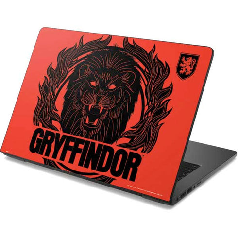 Wizarding Worlds Harry Potter Gryffindor Illustration Dell Chromebook Skin
