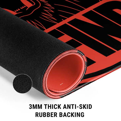 Wizarding Worlds Harry Potter Gryffindor Illustration Gaming Mouse Pad