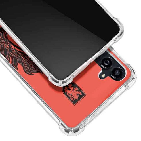 Wizarding Worlds Harry Potter Gryffindor Illustration Galaxy A54 5G Clear Case