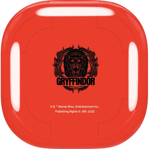 Wizarding Worlds Harry Potter Gryffindor Illustration Galaxy Buds Live Skin