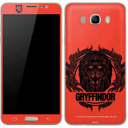 Wizarding Worlds Harry Potter Gryffindor Illustration Galaxy J7 Skin