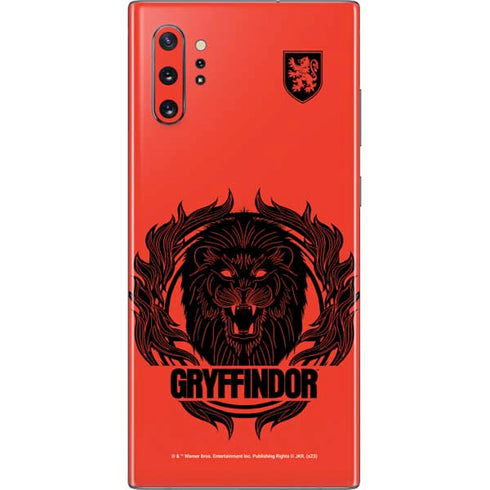 Wizarding Worlds Harry Potter Gryffindor Illustration Galaxy Note 10 Plus Skin