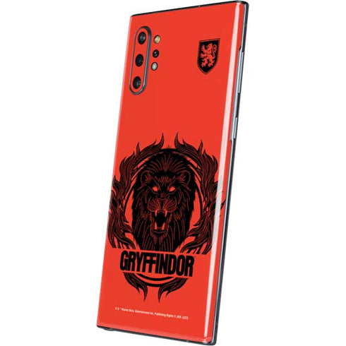 Wizarding Worlds Harry Potter Gryffindor Illustration Galaxy Note 10 Plus Skin