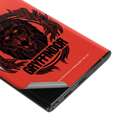 Wizarding Worlds Harry Potter Gryffindor Illustration Galaxy Note 10 Plus Skin