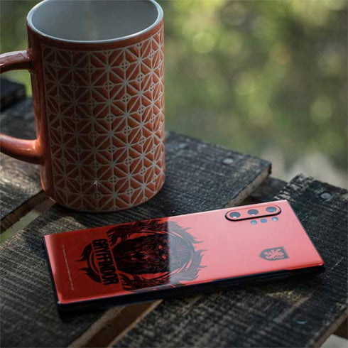 Wizarding Worlds Harry Potter Gryffindor Illustration Galaxy Note 10 Plus Skin