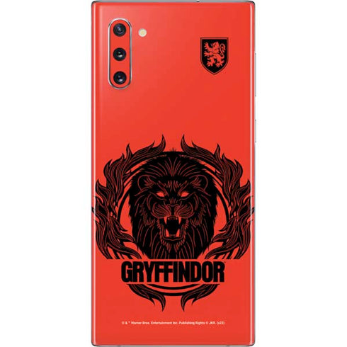 Wizarding Worlds Harry Potter Gryffindor Illustration Galaxy Note 10 Skin