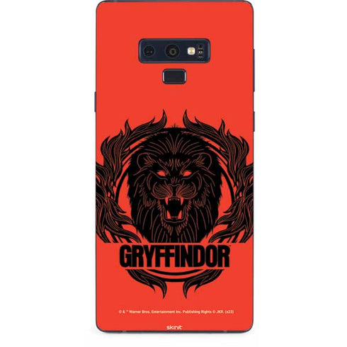 Wizarding Worlds Harry Potter Gryffindor Illustration Galaxy Note 9 Skin