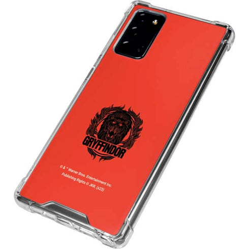 Wizarding Worlds Harry Potter Gryffindor Illustration Galaxy Note20 5G Clear Case