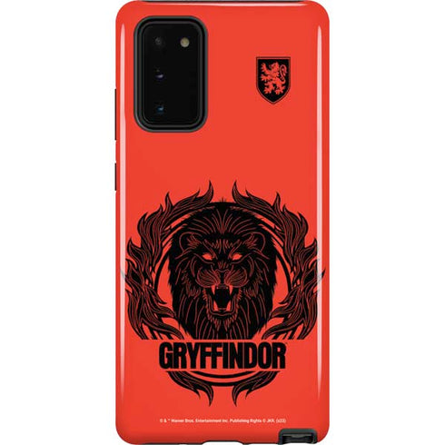 Wizarding Worlds Harry Potter Gryffindor Illustration Galaxy Note20 5G Pro Case