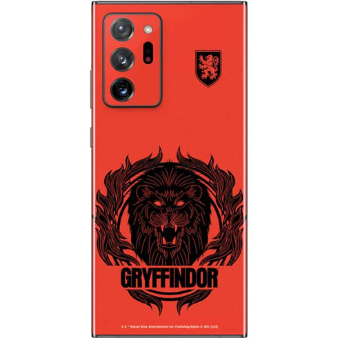 Wizarding Worlds Harry Potter Gryffindor Illustration Galaxy Note20 Ultra 5G Skin