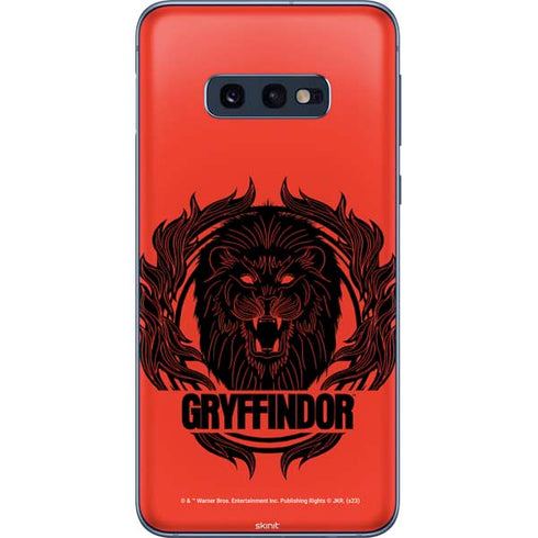 Wizarding Worlds Harry Potter Gryffindor Illustration Galaxy S10e Skin