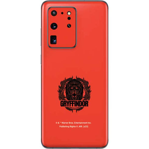 Wizarding Worlds Harry Potter Gryffindor Illustration Galaxy S20 Ultra 5G Skin