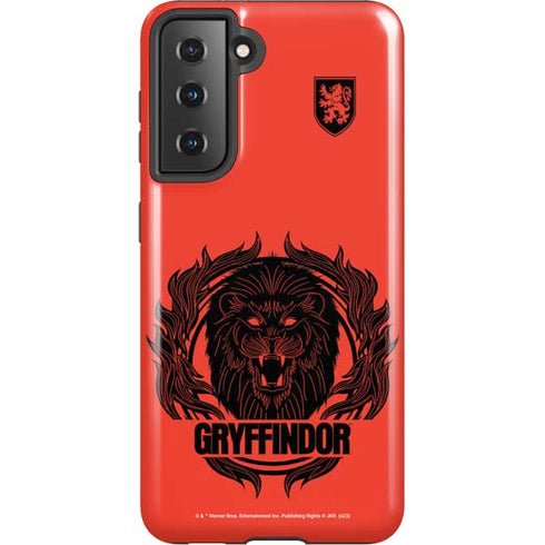 Wizarding Worlds Harry Potter Gryffindor Illustration Galaxy S21 5G Pro Case