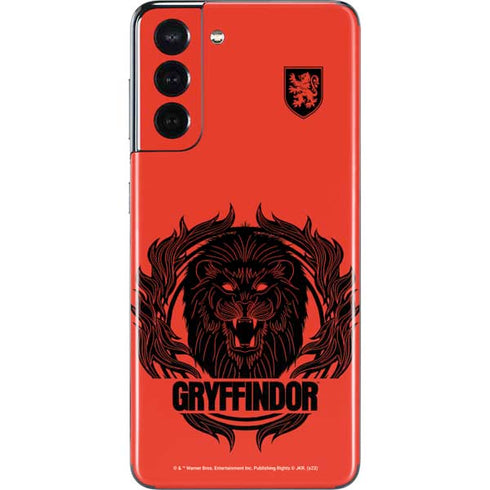 Wizarding Worlds Harry Potter Gryffindor Illustration Galaxy S21 5G Skin