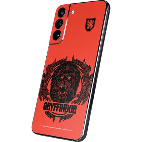Wizarding Worlds Harry Potter Gryffindor Illustration Galaxy S22 Plus Skin