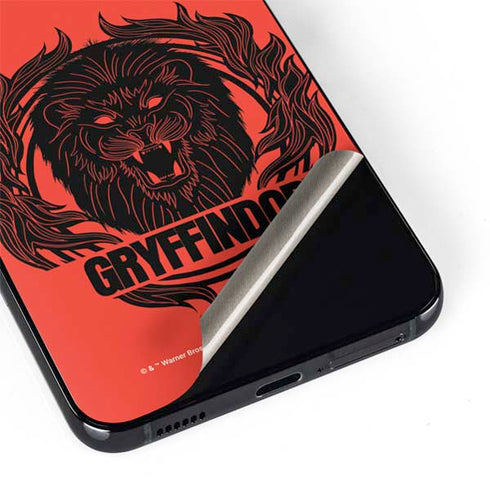 Wizarding Worlds Harry Potter Gryffindor Illustration Galaxy S22 Plus Skin