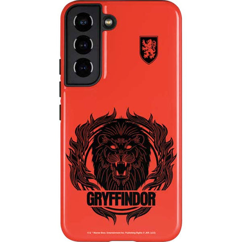 Wizarding Worlds Harry Potter Gryffindor Illustration Galaxy S22 Pro Case