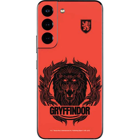 Wizarding Worlds Harry Potter Gryffindor Illustration Galaxy S22 Skin