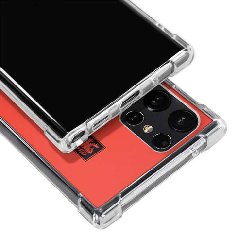 Wizarding Worlds Harry Potter Gryffindor Illustration Galaxy S22 Ultra Clear Case