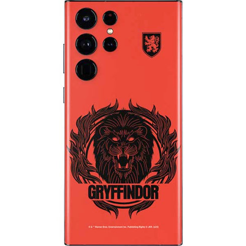 Wizarding Worlds Harry Potter Gryffindor Illustration Galaxy S22 Ultra Skin