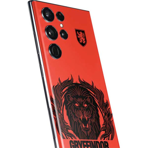 Wizarding Worlds Harry Potter Gryffindor Illustration Galaxy S22 Ultra Skin