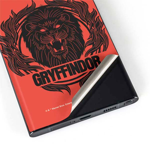 Wizarding Worlds Harry Potter Gryffindor Illustration Galaxy S22 Ultra Skin