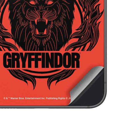 Wizarding Worlds Harry Potter Gryffindor Illustration Galaxy S23 Plus Skin