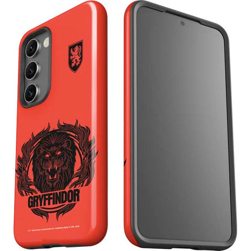 Wizarding Worlds Harry Potter Gryffindor Illustration Galaxy S23 Pro Case