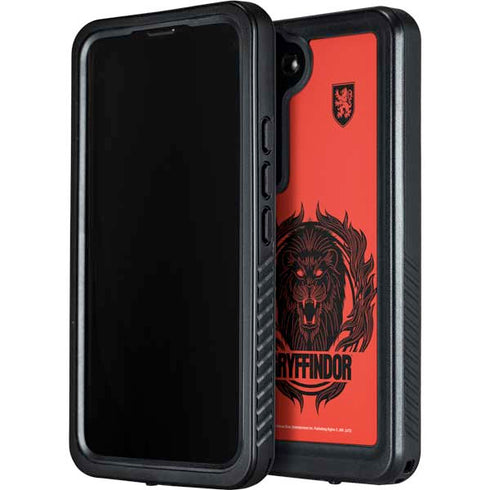 Wizarding Worlds Harry Potter Gryffindor Illustration Galaxy S23 Waterproof Case