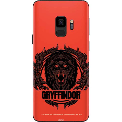 Wizarding Worlds Harry Potter Gryffindor Illustration Galaxy S9 Skin