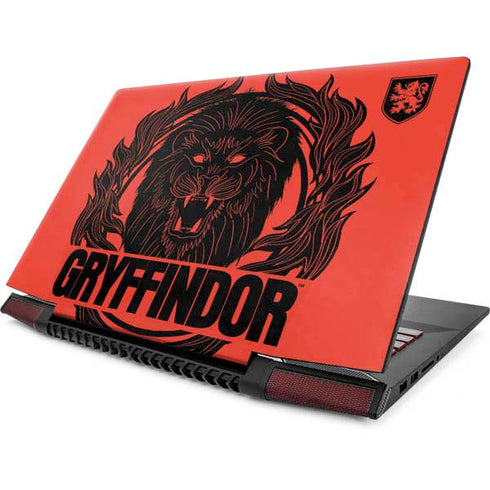 Wizarding Worlds Harry Potter Gryffindor Illustration Lenovo IdeaPad Skin