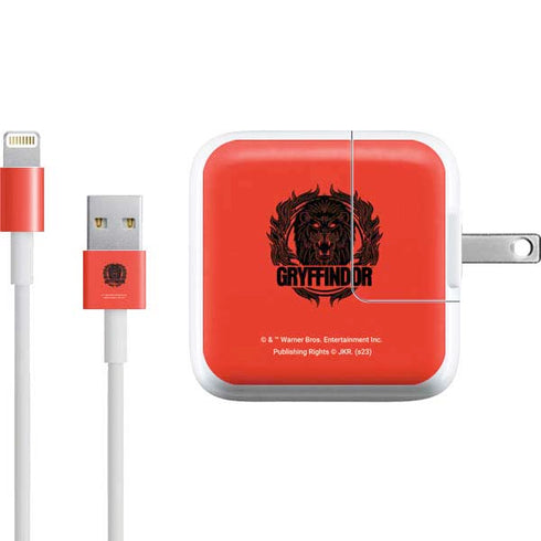 Wizarding Worlds Harry Potter Gryffindor Illustration iPad Charger (10W USB) Skin