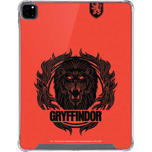 Wizarding Worlds Harry Potter Gryffindor Illustration iPad Pro 12.9in (2020) Clear Case