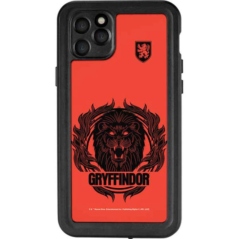 Wizarding Worlds Harry Potter Gryffindor Illustration iPhone 11 Pro Max Waterproof Case