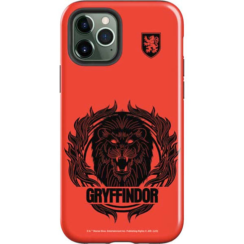 Wizarding Worlds Harry Potter Gryffindor Illustration iPhone 12 Pro Impact Case