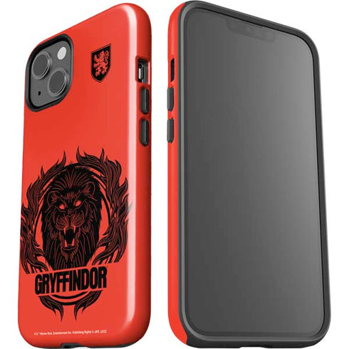 Wizarding Worlds Harry Potter Gryffindor Illustration iPhone 13 Impact Case