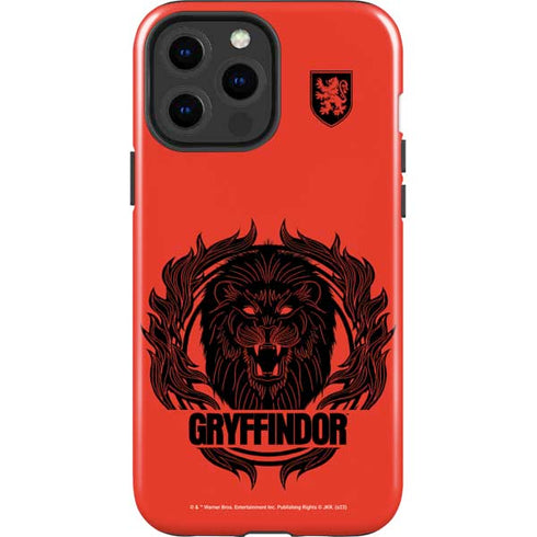 Wizarding Worlds Harry Potter Gryffindor Illustration iPhone 13 Pro Max Impact Case