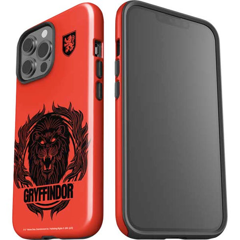 Wizarding Worlds Harry Potter Gryffindor Illustration iPhone 13 Pro Max Impact Case