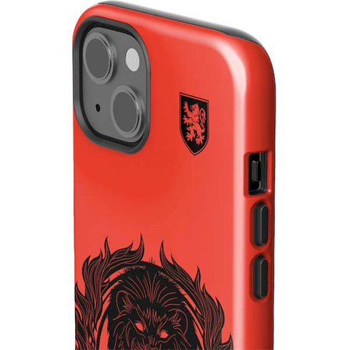 Wizarding Worlds Harry Potter Gryffindor Illustration iPhone 15 Impact Case