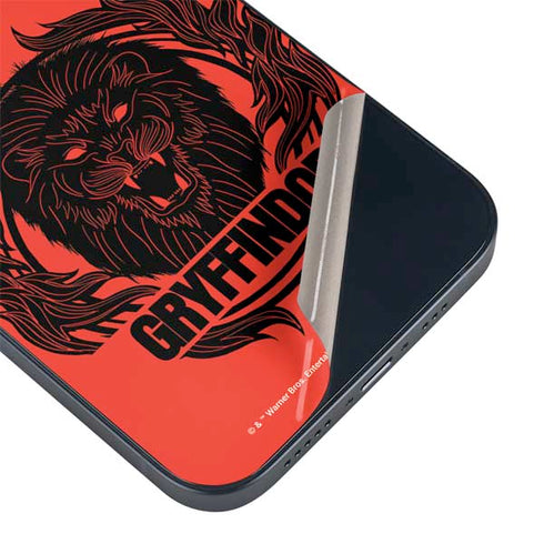 Wizarding Worlds Harry Potter Gryffindor Illustration iPhone 14 Skin