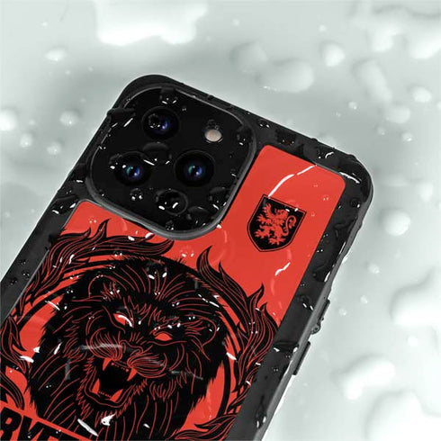 Wizarding Worlds Harry Potter Gryffindor Illustration iPhone 15 Pro Waterproof Case